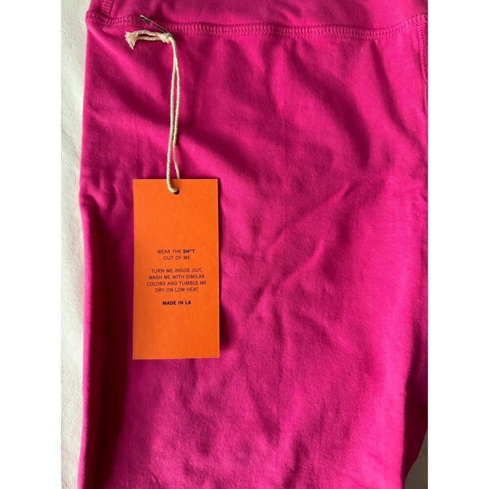 La Detresse Pink Bike Shorts Size L - Picture 5 of 8
